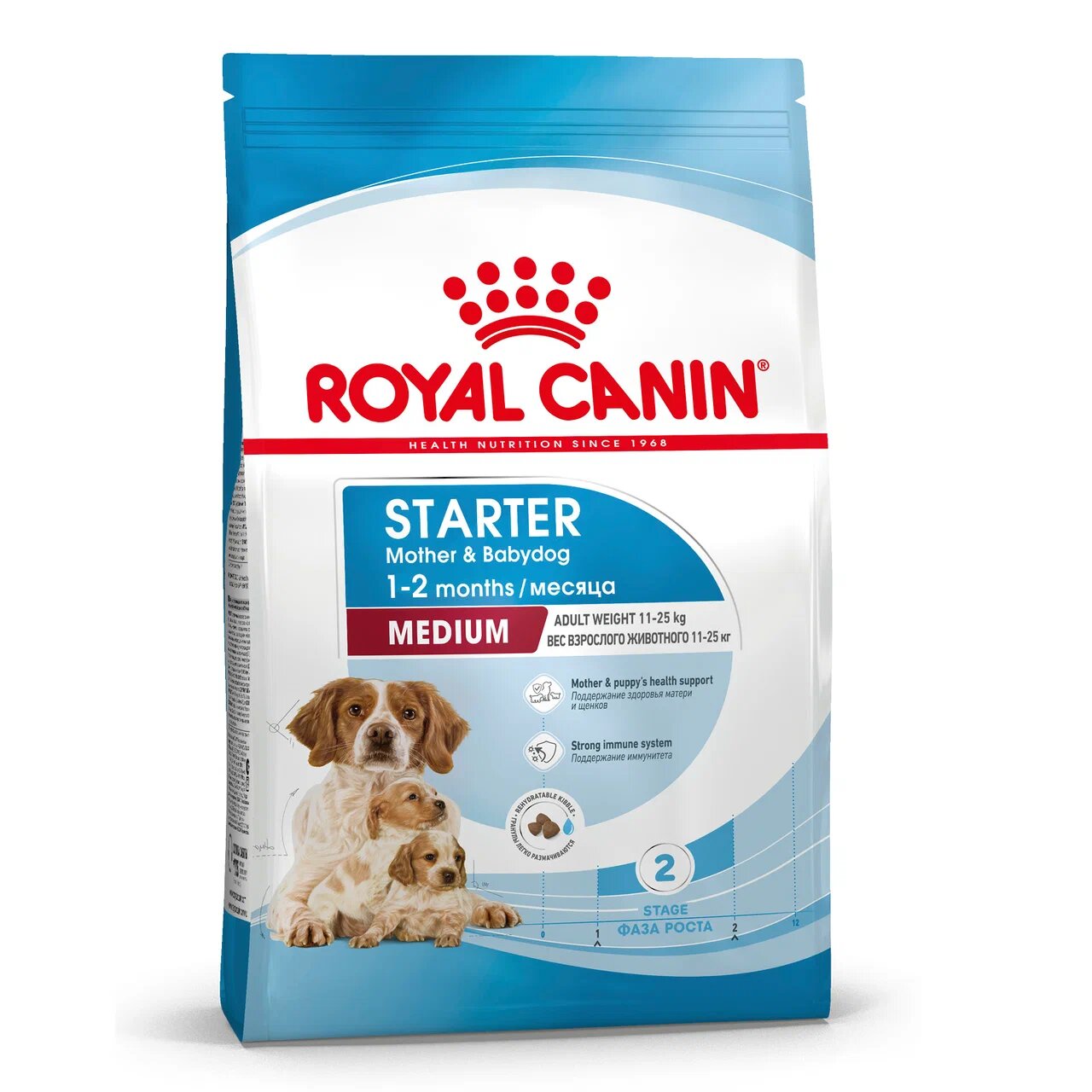 ROYAL CANIN корм для щенков Medium Starter Mother & Babydog (4 кг)