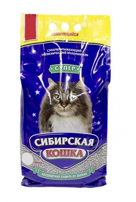 сибирская кошка супер комкующийся